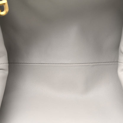 Bottega Veneta Nappa Intrecciato Small The Lauren 1980 Clutch With Chain Sterling 5 of 10
