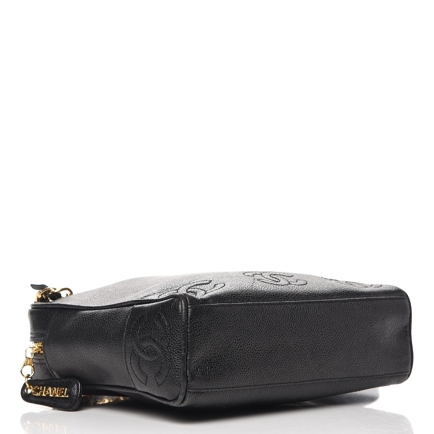 Chanel Caviar CC Shoulder Bag Black 4 of 12