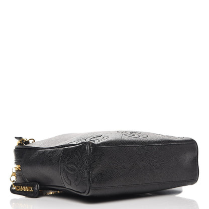 Chanel Caviar CC Shoulder Bag Black 4 of 12