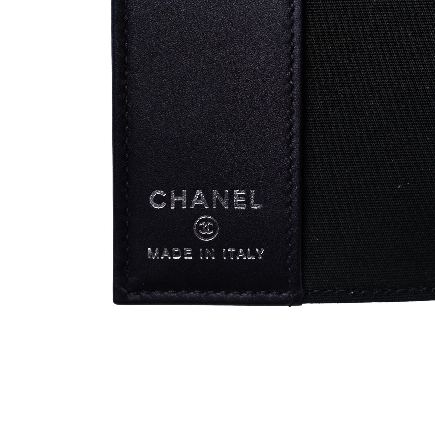 Caviar Timeless Passport Holder Dark Purple
