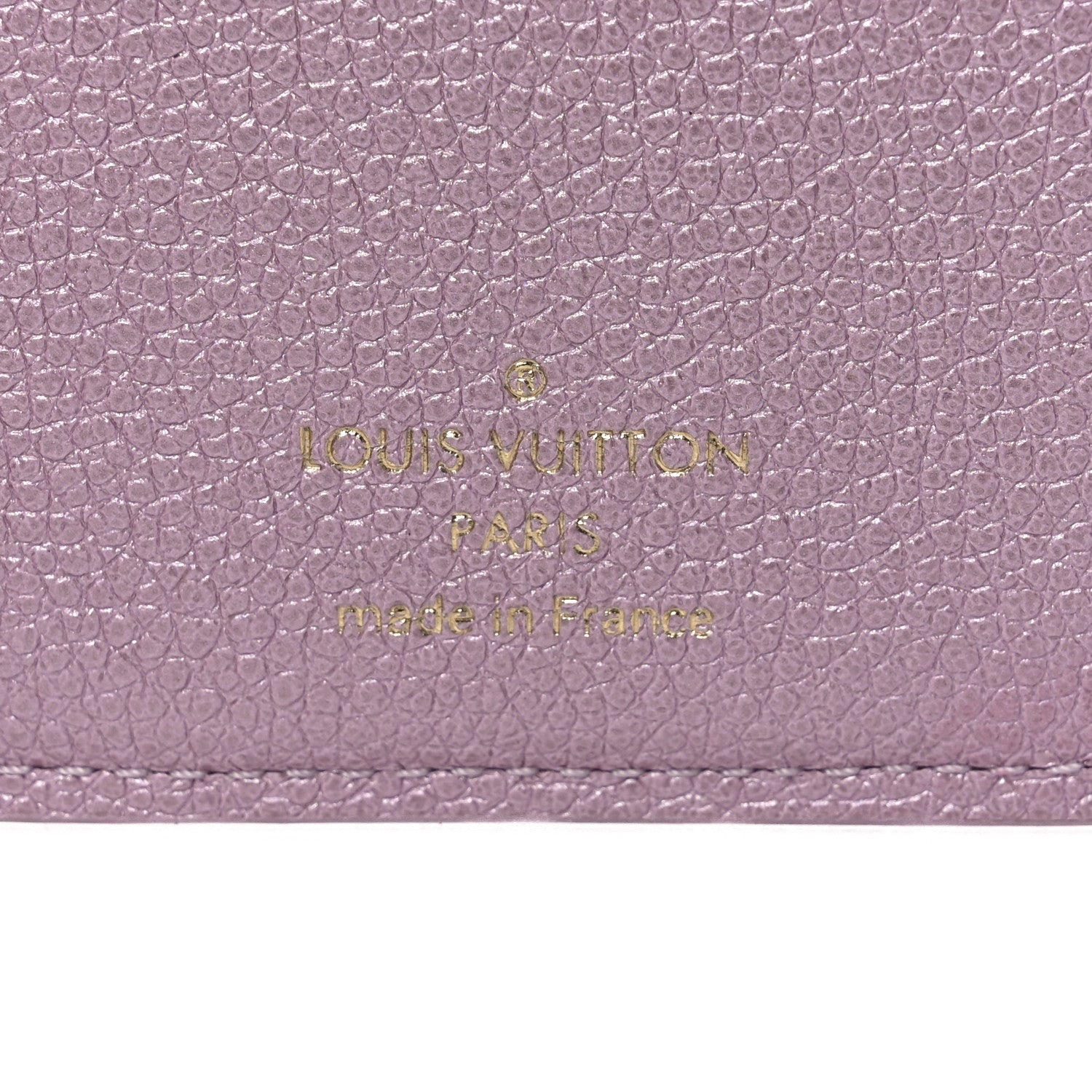 Louis Vuitton エナメルモノグラムパープル 二つ折り財布 Louis Vuitton Empreinte Monogram Flower Victorine Wallet Pearly