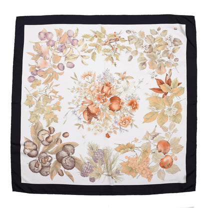 Gucci Silk Fruit Motif Square Scarf Multicolor 1 of 4
