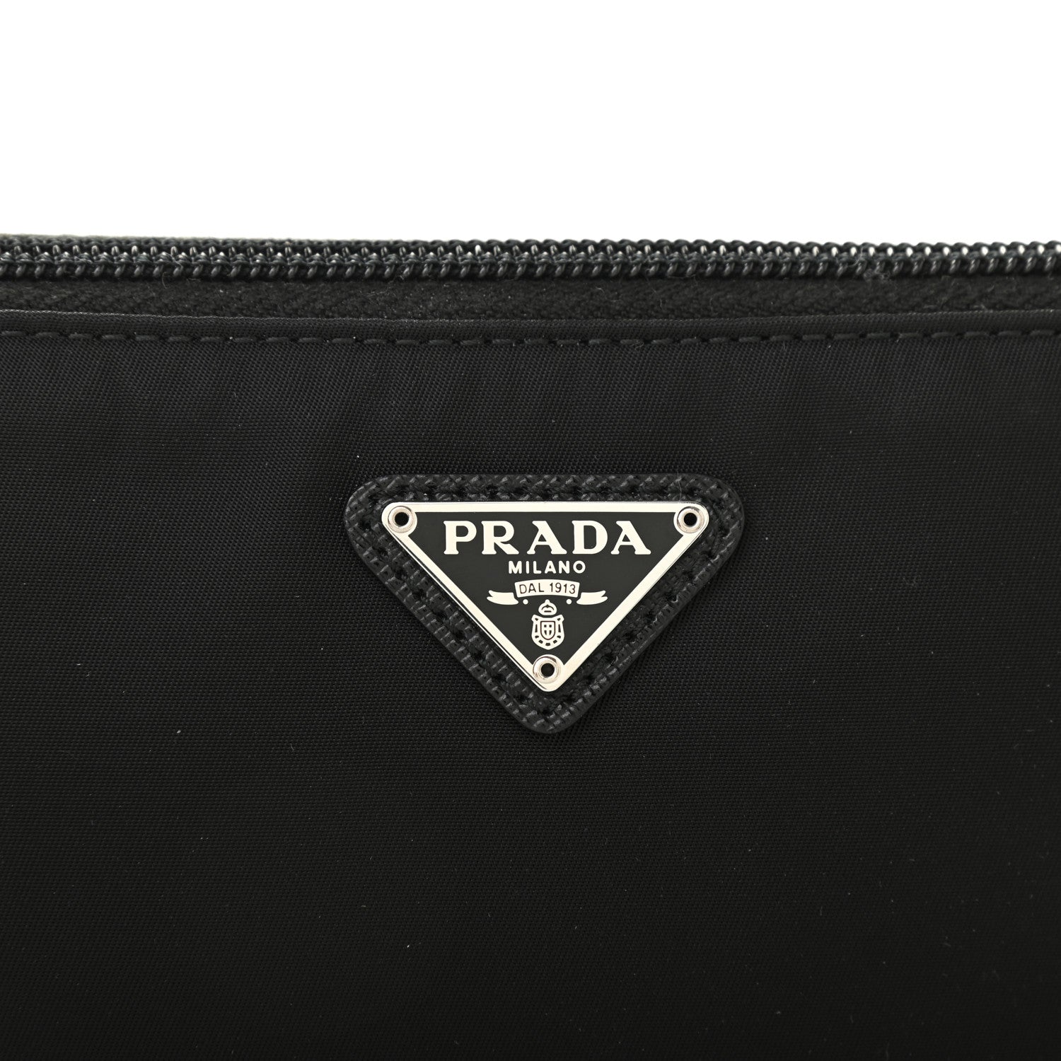 Prada Re-Nylon Vela Pouch Black 6 of 8