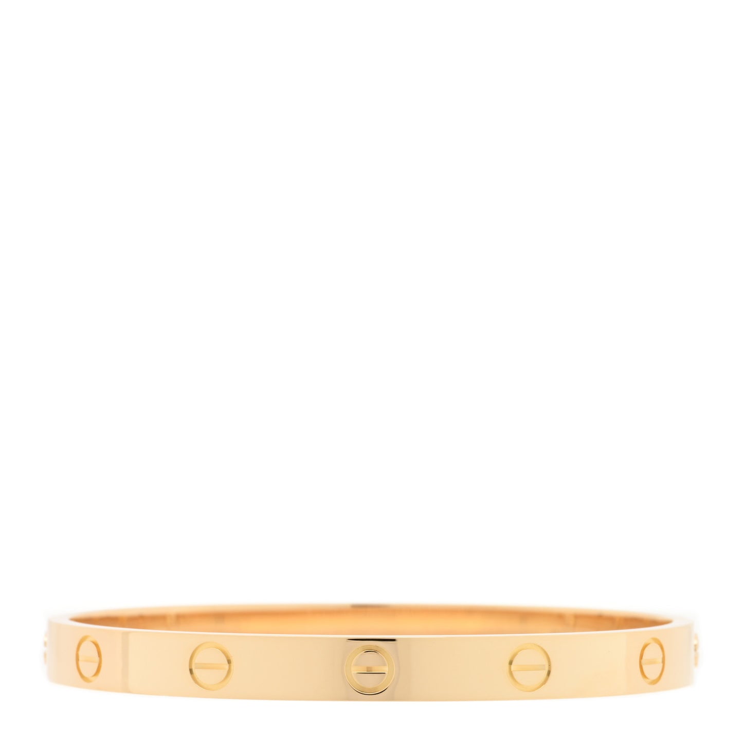 18K Yellow Gold LOVE Bracelet 17