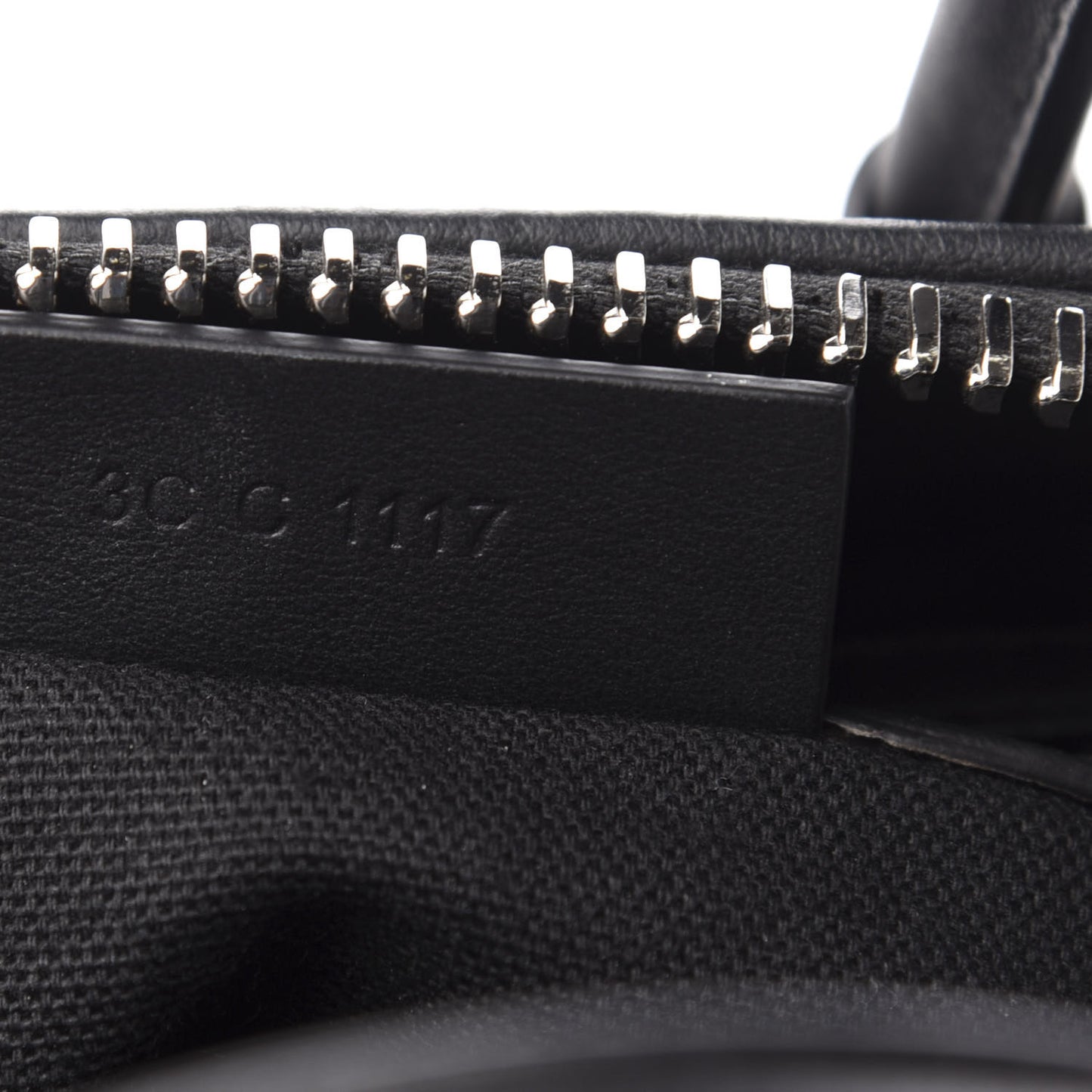 Calfskin Suede Mini Studded Chevron Antigona Black