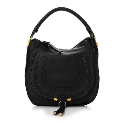 Chloe Calfskin Medium Marcie Hobo Black 1 of 10