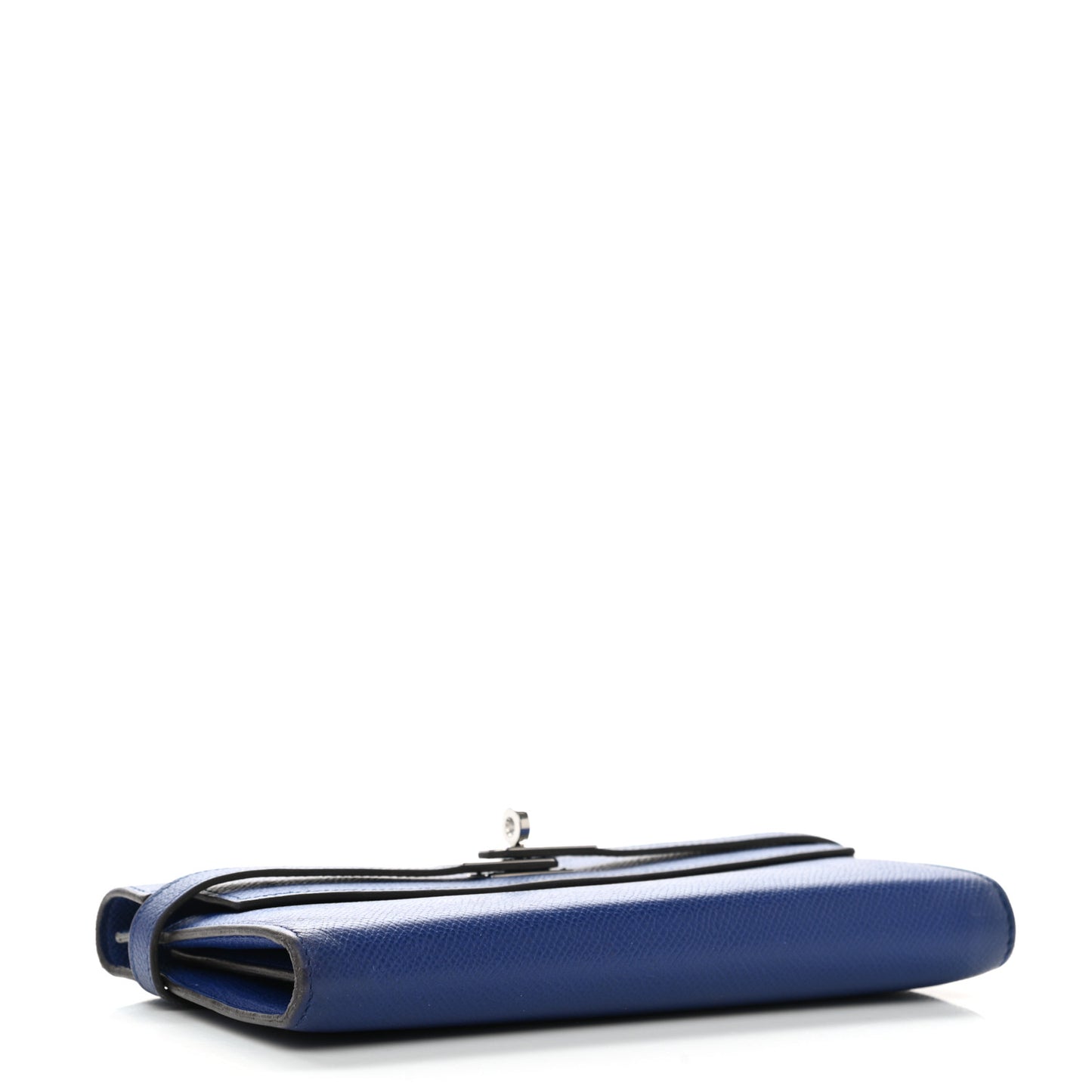Epsom Kelly Longue Wallet Bleu Saphir