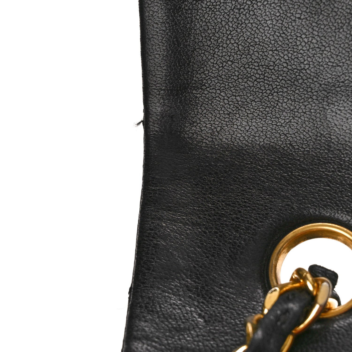 Chanel Lambskin Quilted Small Single Flap Black 13 of 14