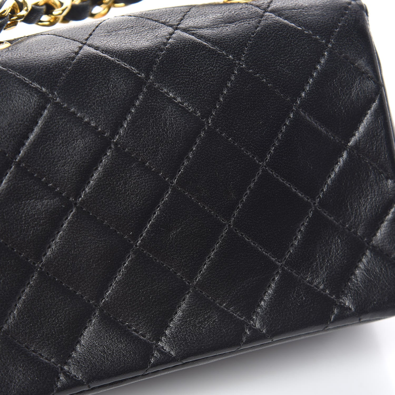 Chanel Lambskin Quilted Extra Mini Flap Black 16 of 17