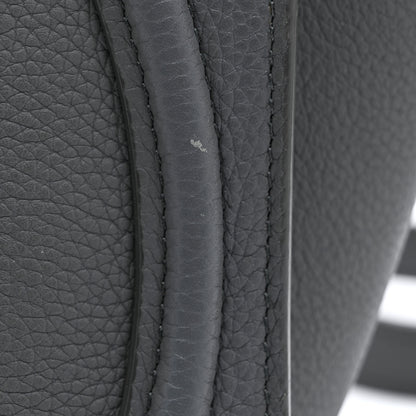 Celine Drummed Calfskin Nano Luggage Kohl 13 of 13
