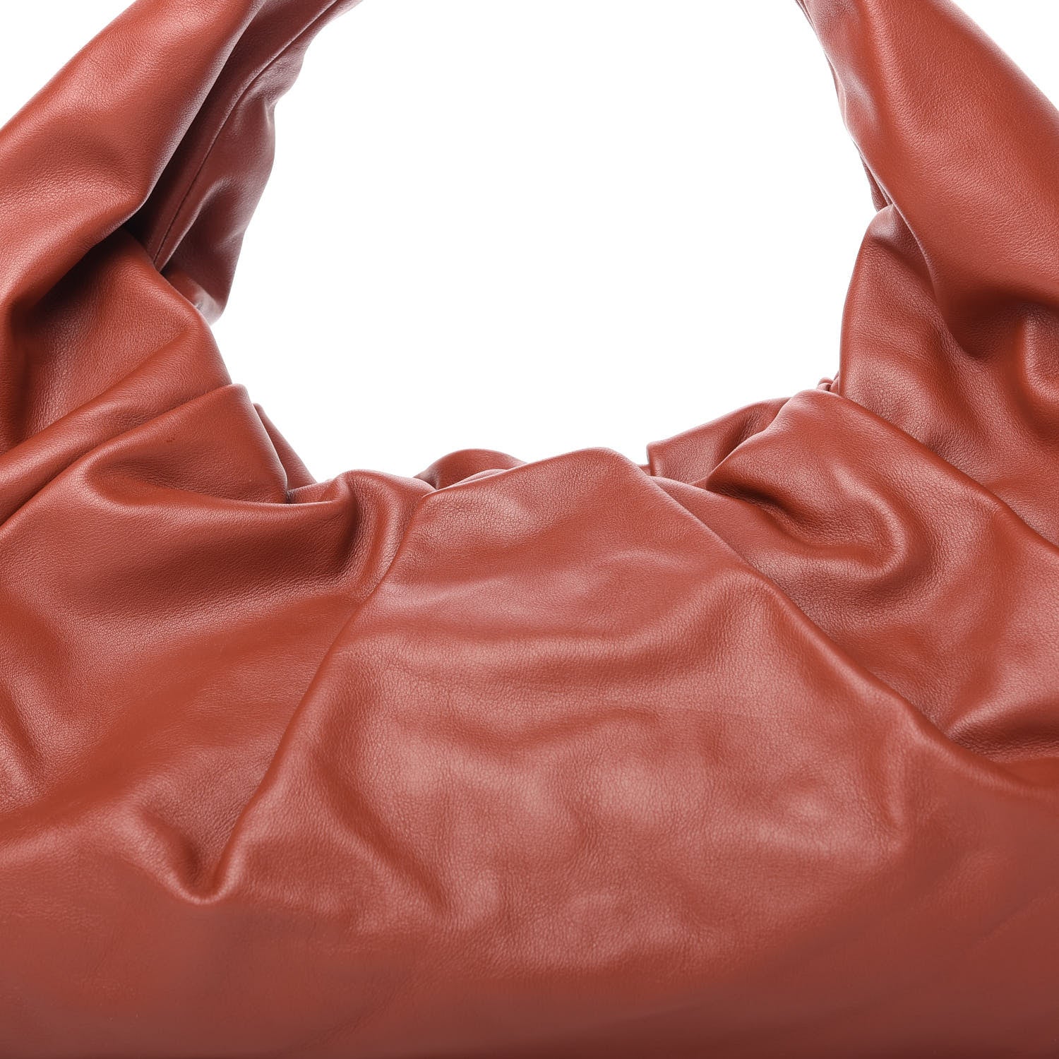 Bottega Veneta Smooth Butter Calfskin The Shoulder Pouch Rust 11 of 11