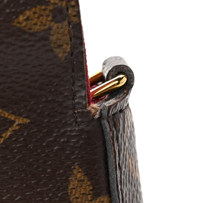 Louis Vuitton Monogram Pochette Felicie Chain Wallet Fuchsia 10 of 12