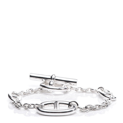 Hermes Sterling Silver Farandole Bracelet LG 12 of 17