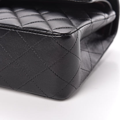 Chanel Lambskin Quilted Medium Double Flap Black 6 of 14