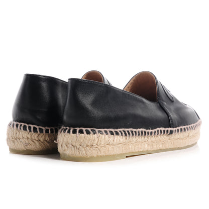 Chanel Lambskin Espadrilles Black 41 3 of 7