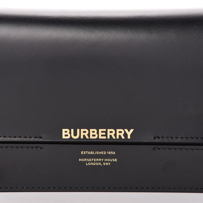 Burberry Calfskin Grace Chain Clutch Black 10 of 15