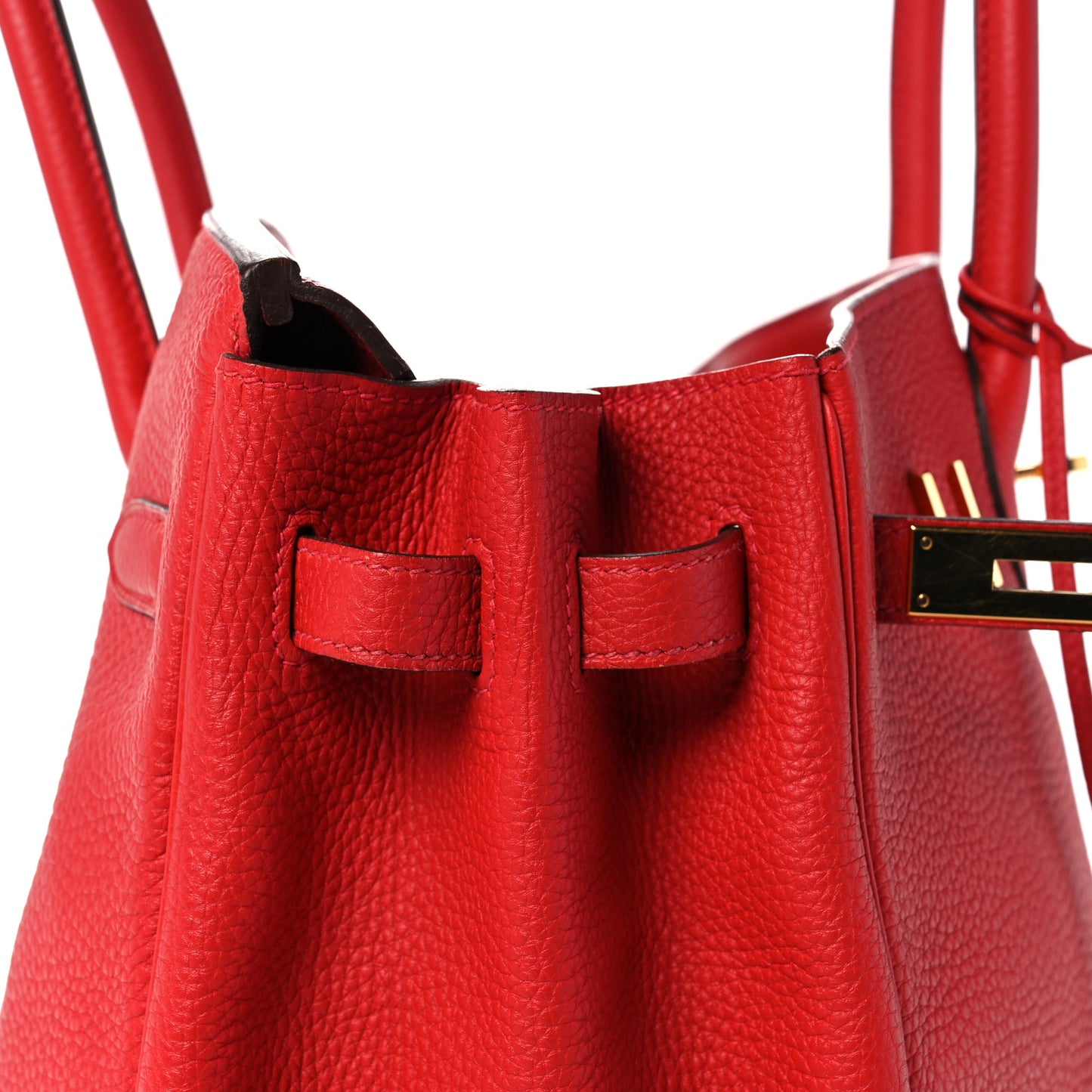 Togo Birkin 35 Rouge Casaque