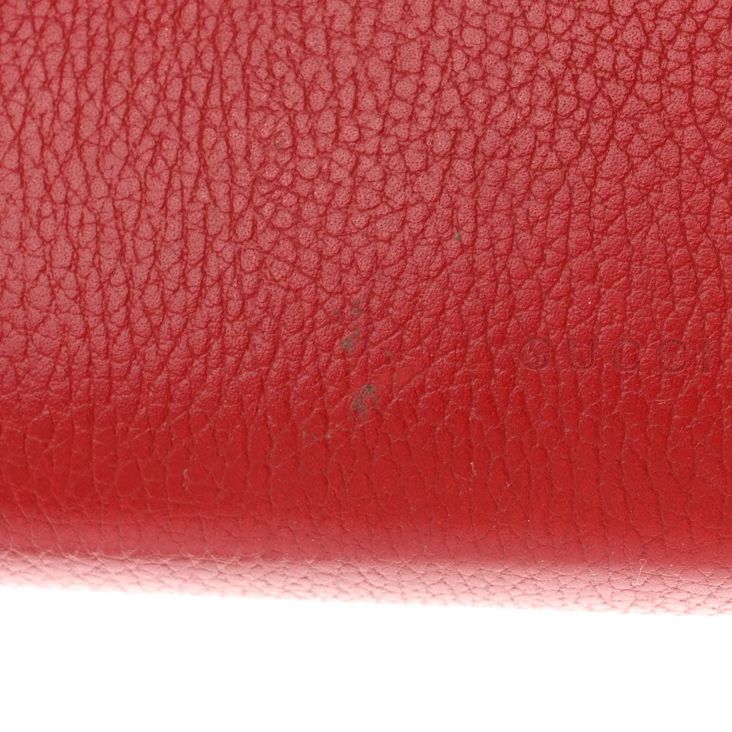 Calfskin Mini Dionysus Chain Wallet Hibiscus Red