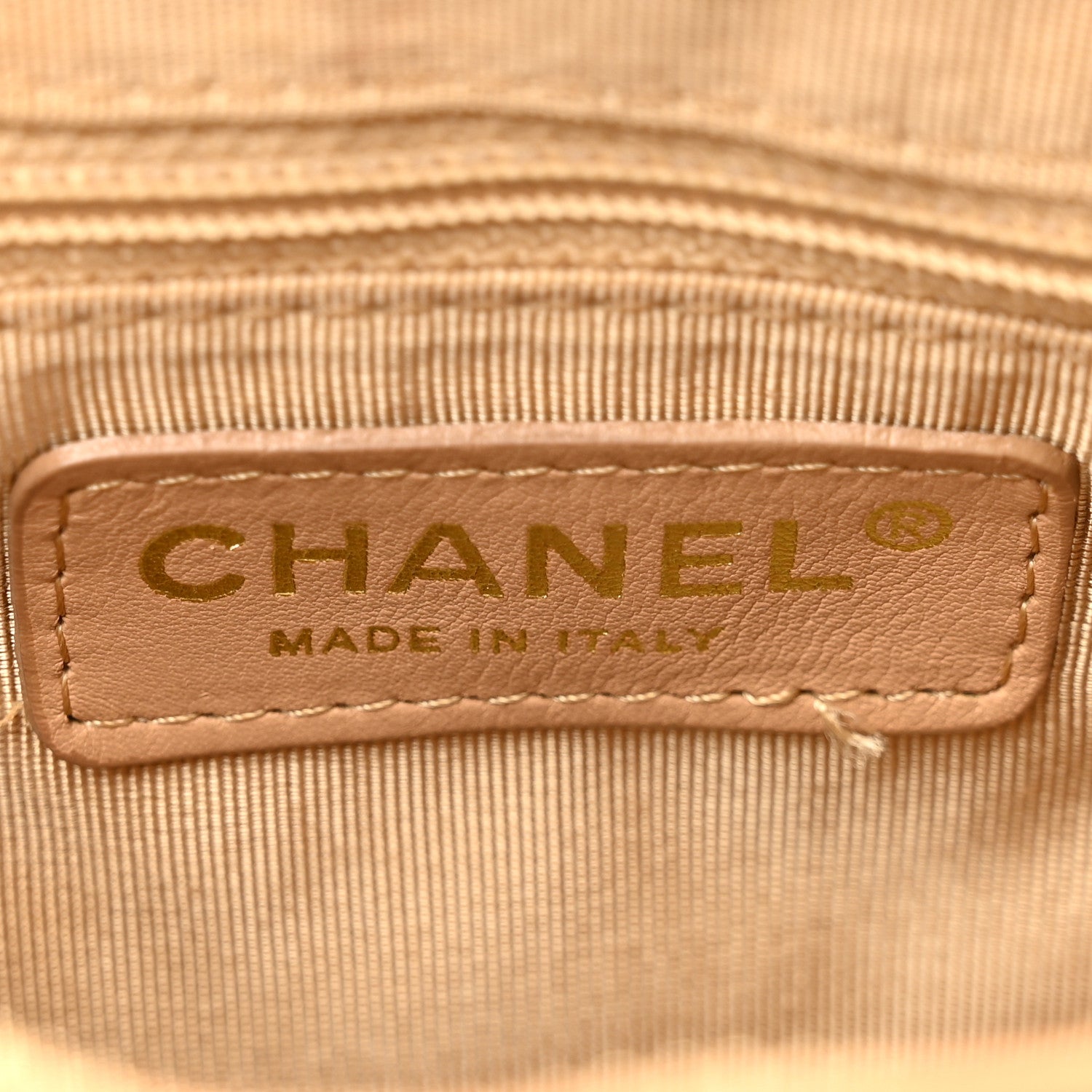 Chanel Caviar Quilted Timeless CC Shoulder Bag Beige 6 of 13