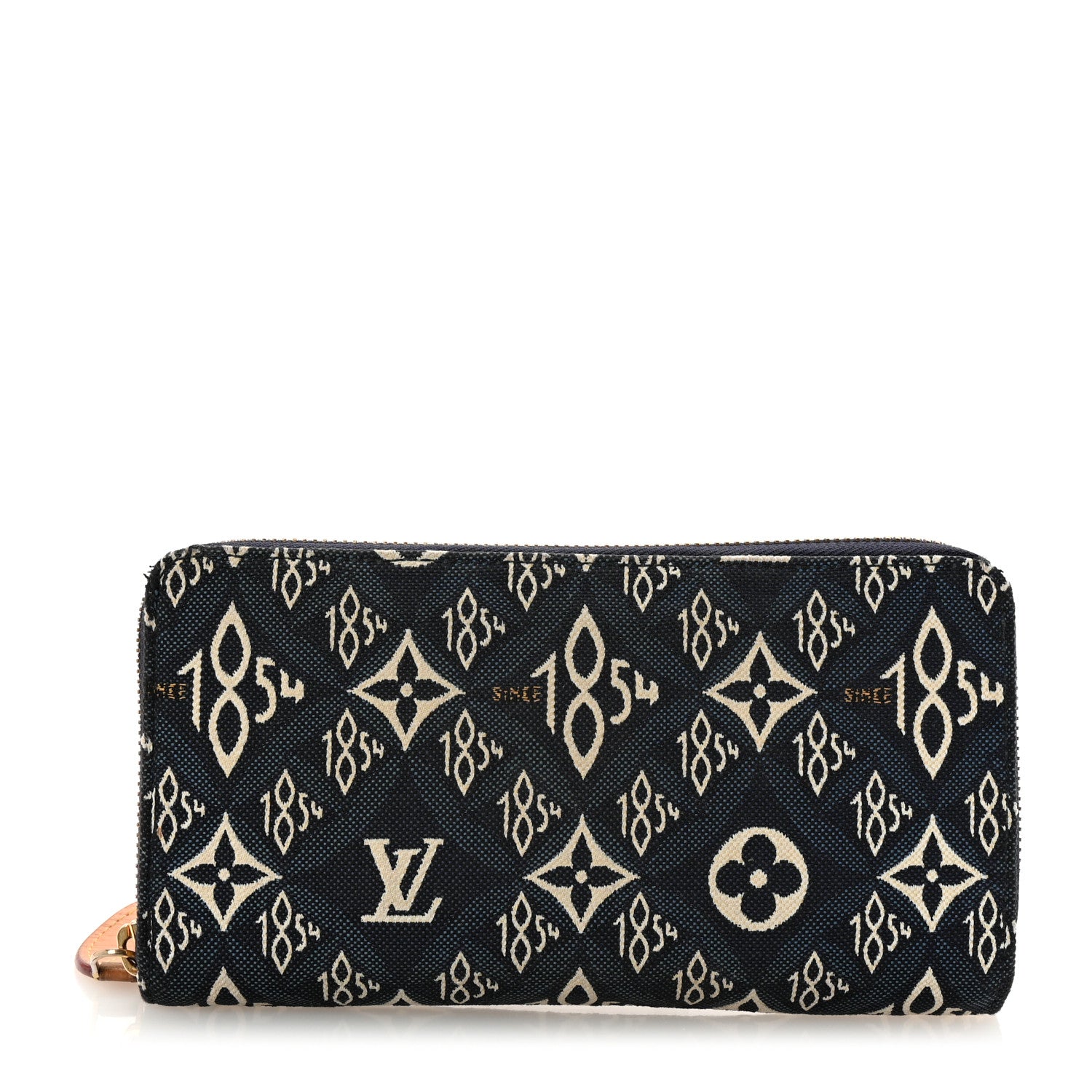 Louis Vuitton Jacquard Since 1854 Zippy Wallet Blue 1760234