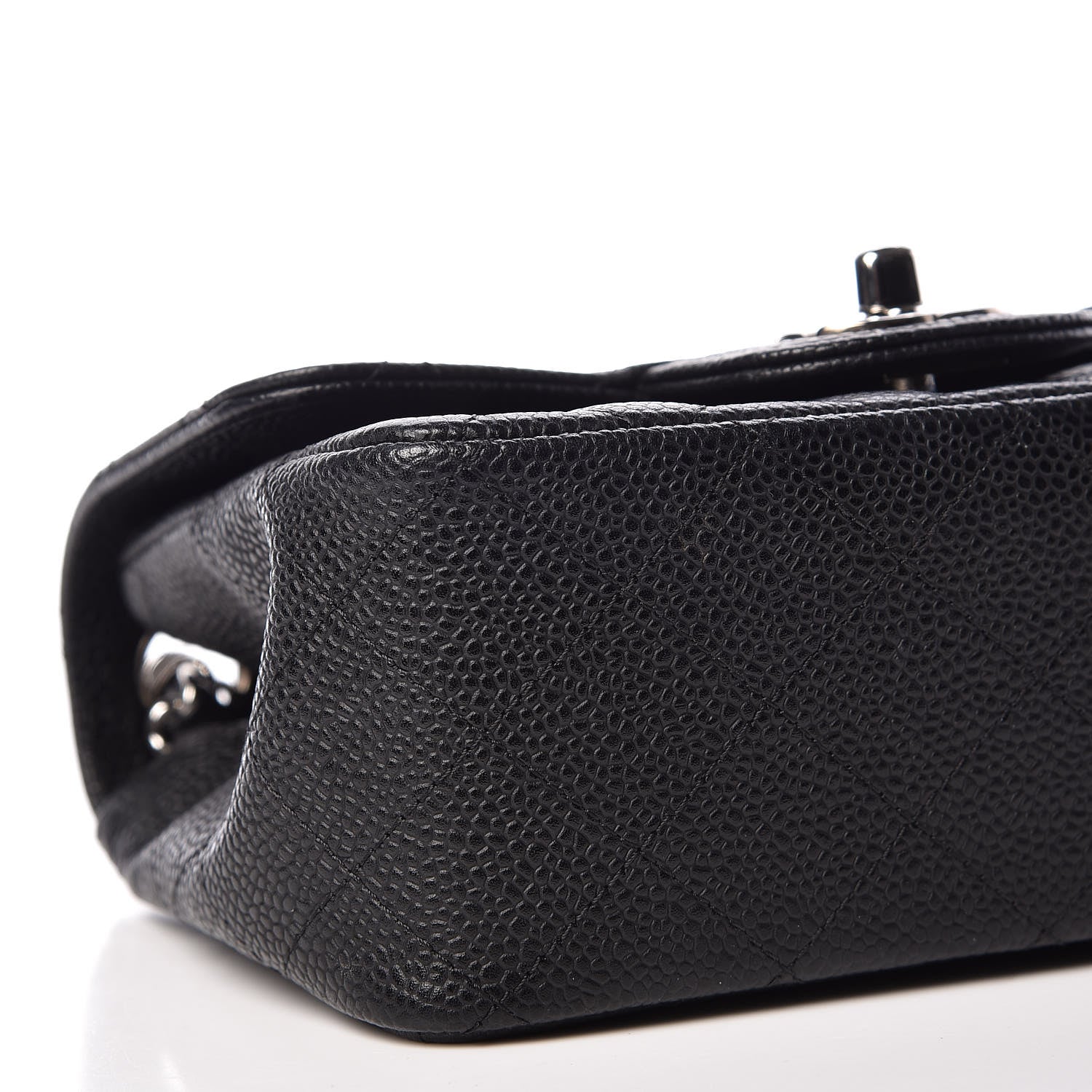 Chanel Caviar Quilted Mini Square Flap Black 8 of 10