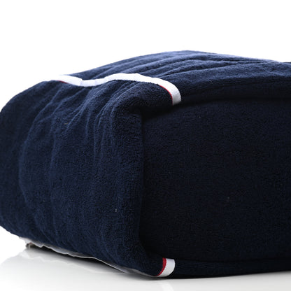 Chanel Reversible Chanel Airlines Tote Silver Navy 18 of 19