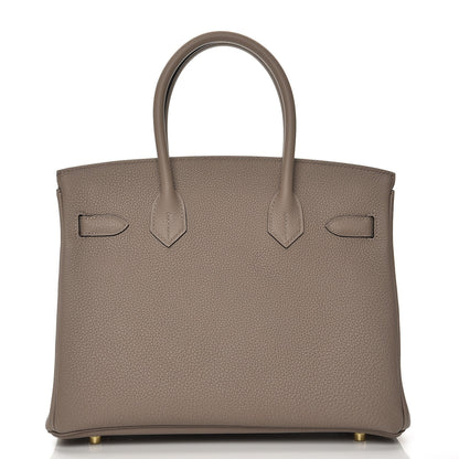 Hermes Togo Birkin 30 Gris Asphalte 4 of 35
