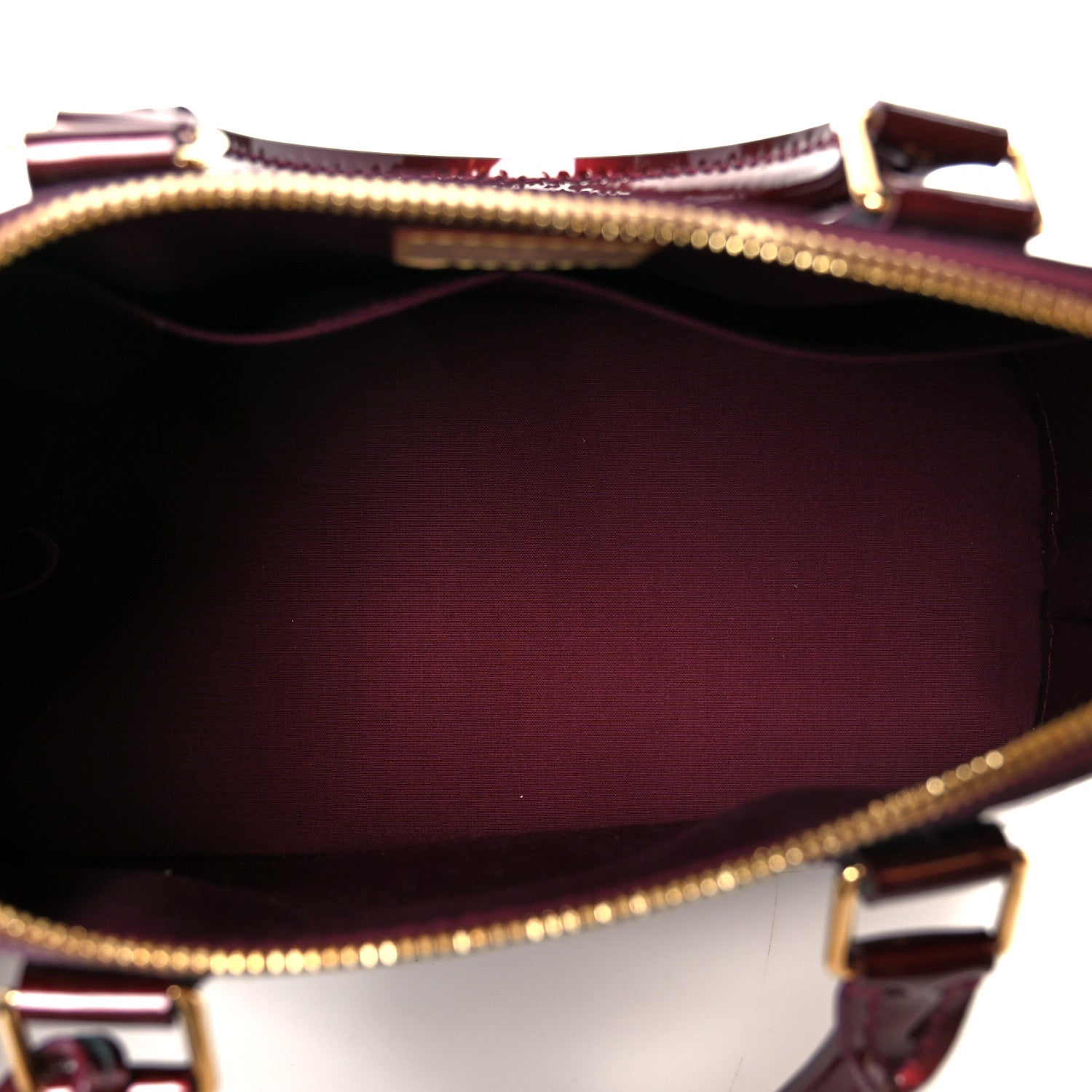 Louis Vuitton Vernis Alma PM  Rouge Fauviste 5 of 12