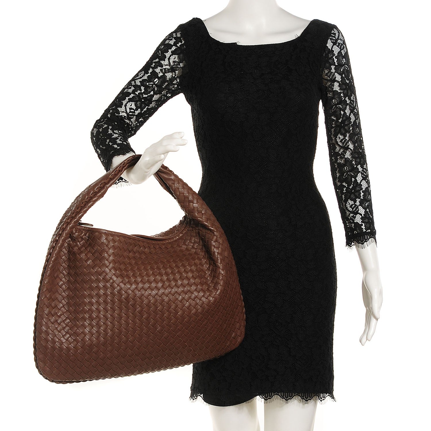 Bottega Veneta Nappa Intrecciato Large Veneta Hobo Edoardo 2 of 9