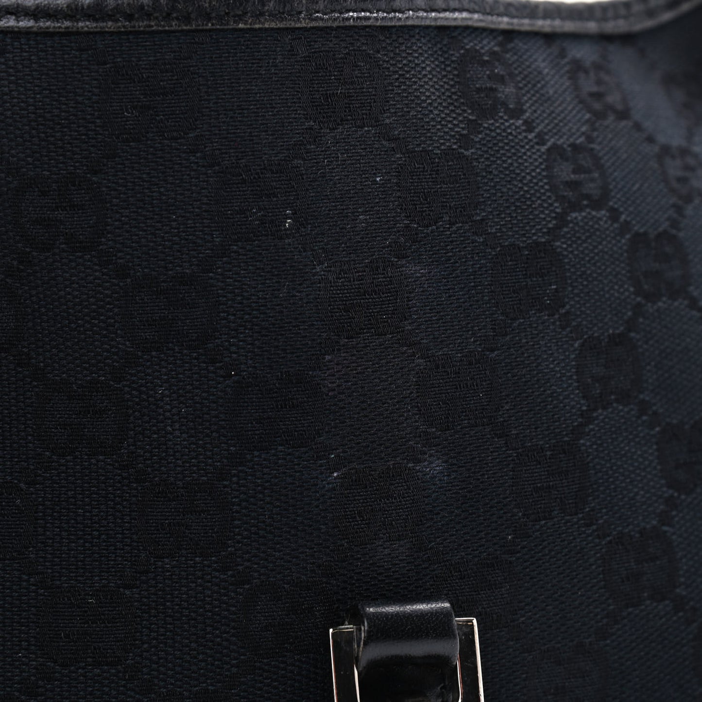 Monogram Small Jackie O Hobo Black