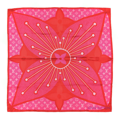 Louis Vuitton Silk Square Scarf Pink 1 of 4