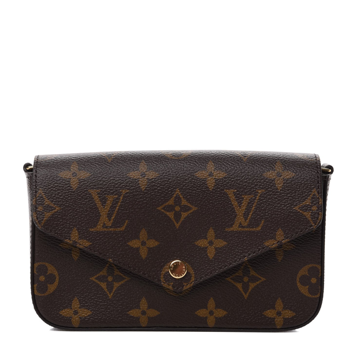 Monogram Felicie Strap & Go Felicie Pochette Kaki