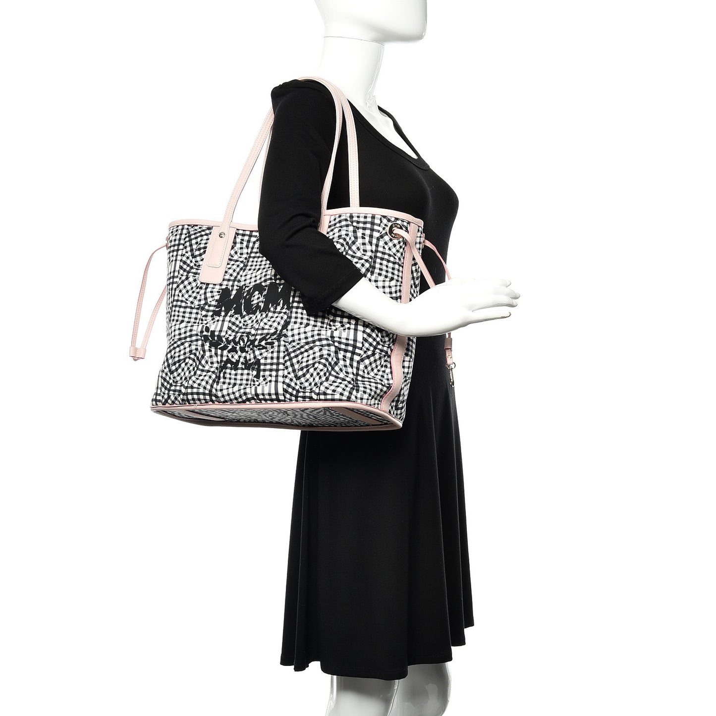 Visetos Medium Liz Reversible Shopper Tote Soft Pink