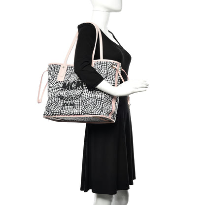 MCM Visetos Medium Liz Reversible Shopper Tote Soft Pink 2 of 12