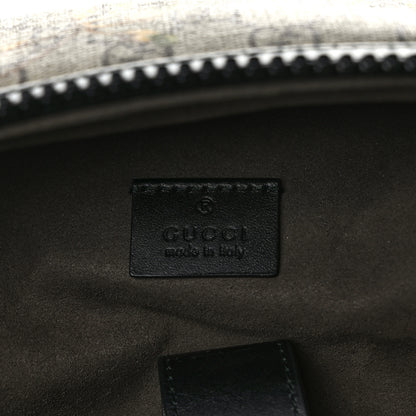 Gucci GG Supreme Monogram Blooms Medium Day Backpack Beige New Military Black 6 of 10