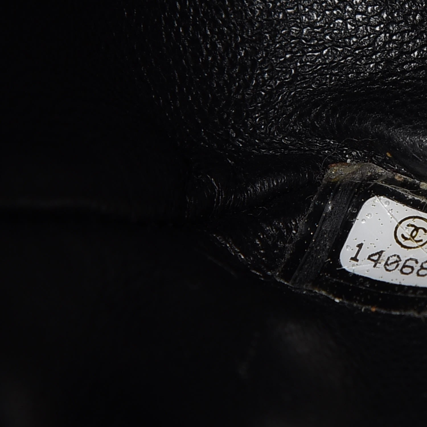 Chanel Caviar Quilted Jumbo Single Flap Black 8 of 9