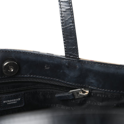 Burberry House Check Medium Tote Black 15 of 15