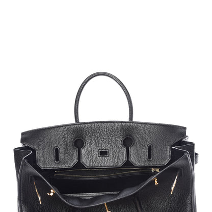 Hermes Chevre de Coromandel Birkin 35 Black 9 of 35