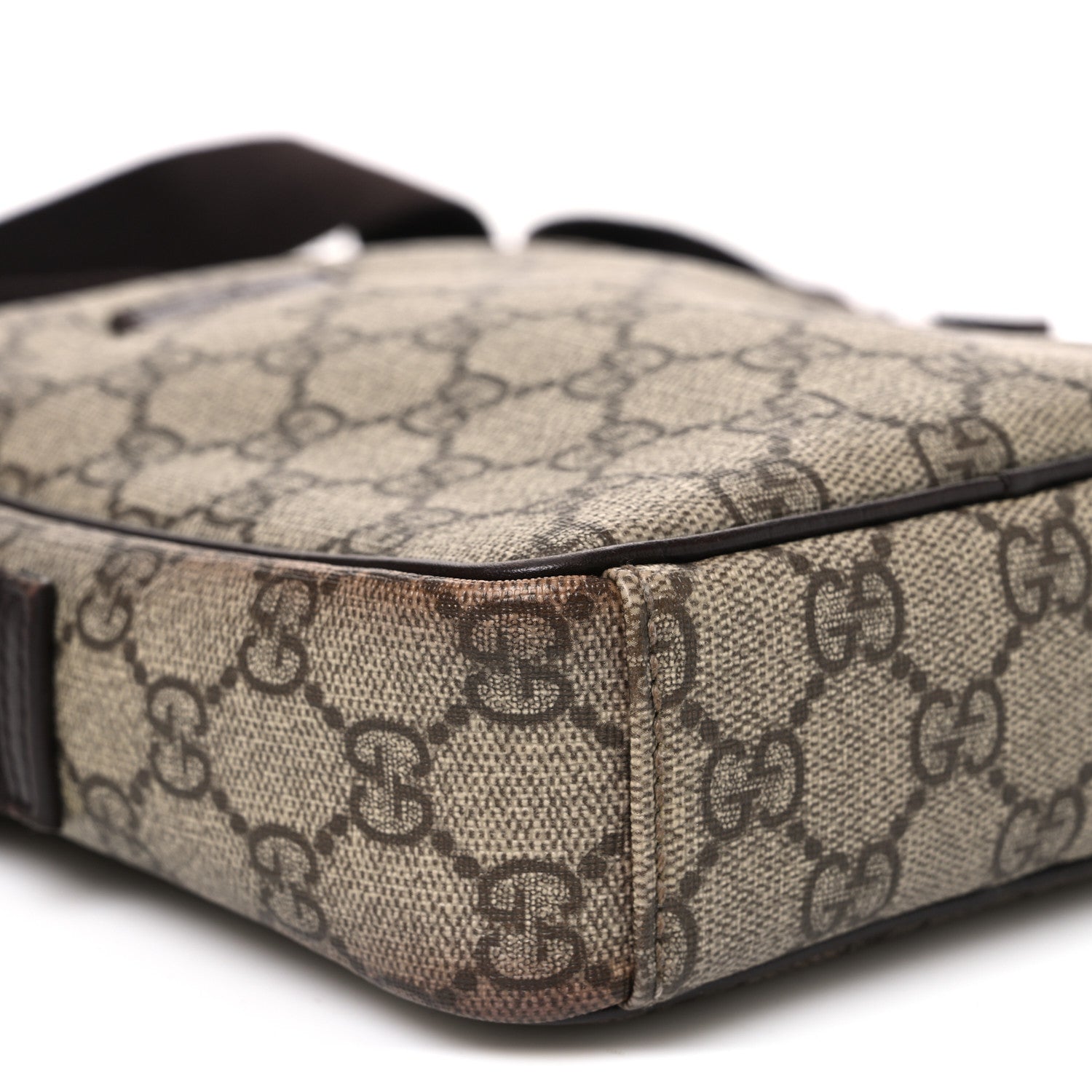 Gucci GG Plus Monogram Messenger Bag Ebony 9 of 11