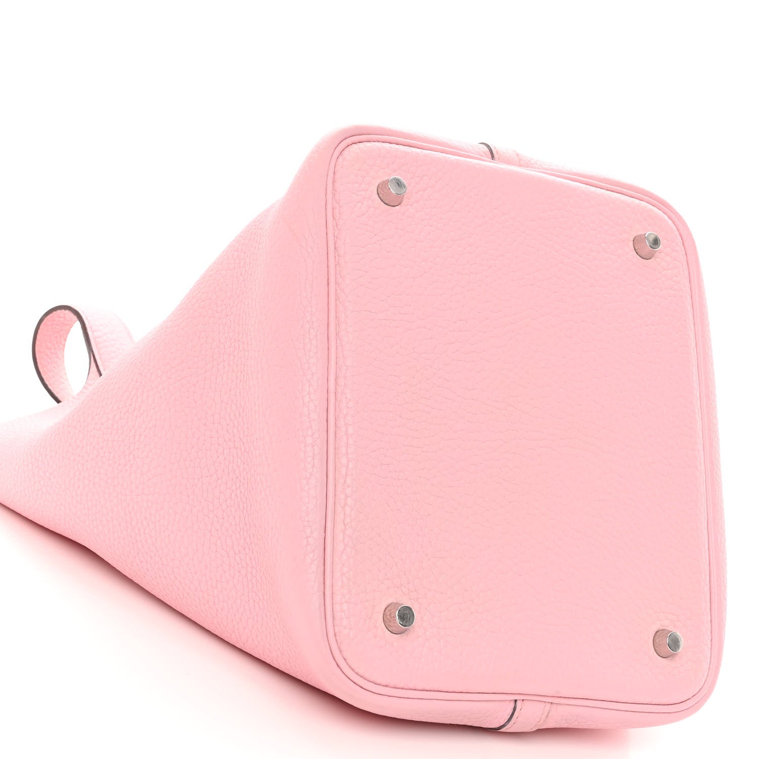 Hermes Taurillon Clemence Picotin Lock 22 MM Rose Sakura 9 of 10
