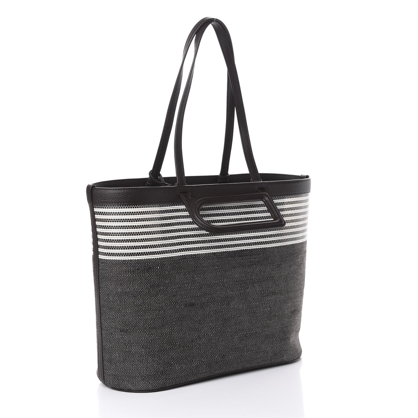 Canvas D to D Tote MM Brown