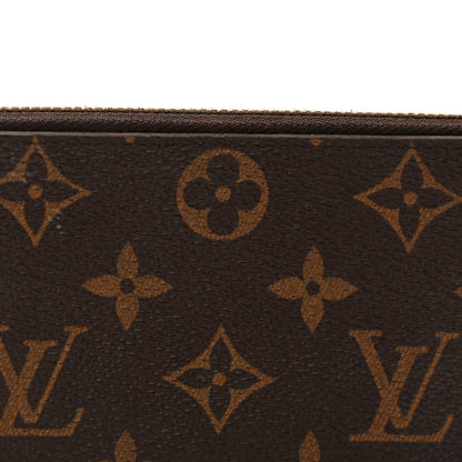 Louis Vuitton Monogram Clemence Wallet Fuchsia 7 of 10