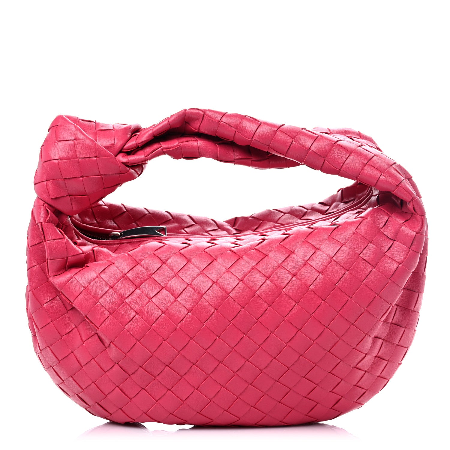 Bottega Veneta Nappa Intrecciato Teen Jodie Hobo Cranberry 1 of 9