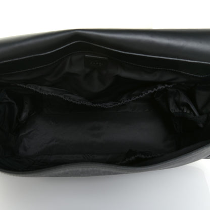Gucci GG Supreme Monogram Web Messenger Diaper Bag Black Grey 7 of 10