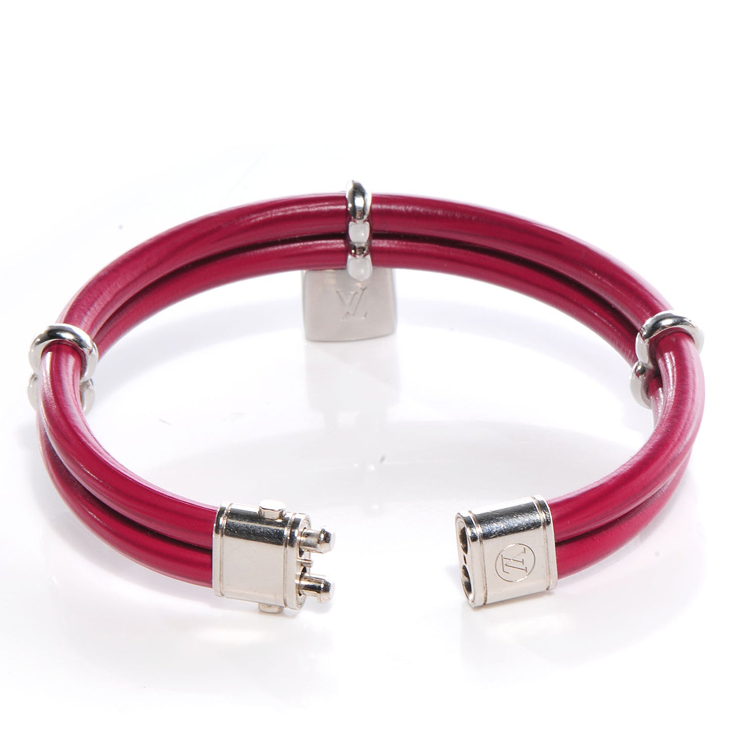 Epi Keep It Twice Bracelet 19 Fuchsia