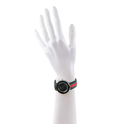 Gucci Stainless Steel Nylon 36mm U-Play Quartz Watch Black 2 of 9