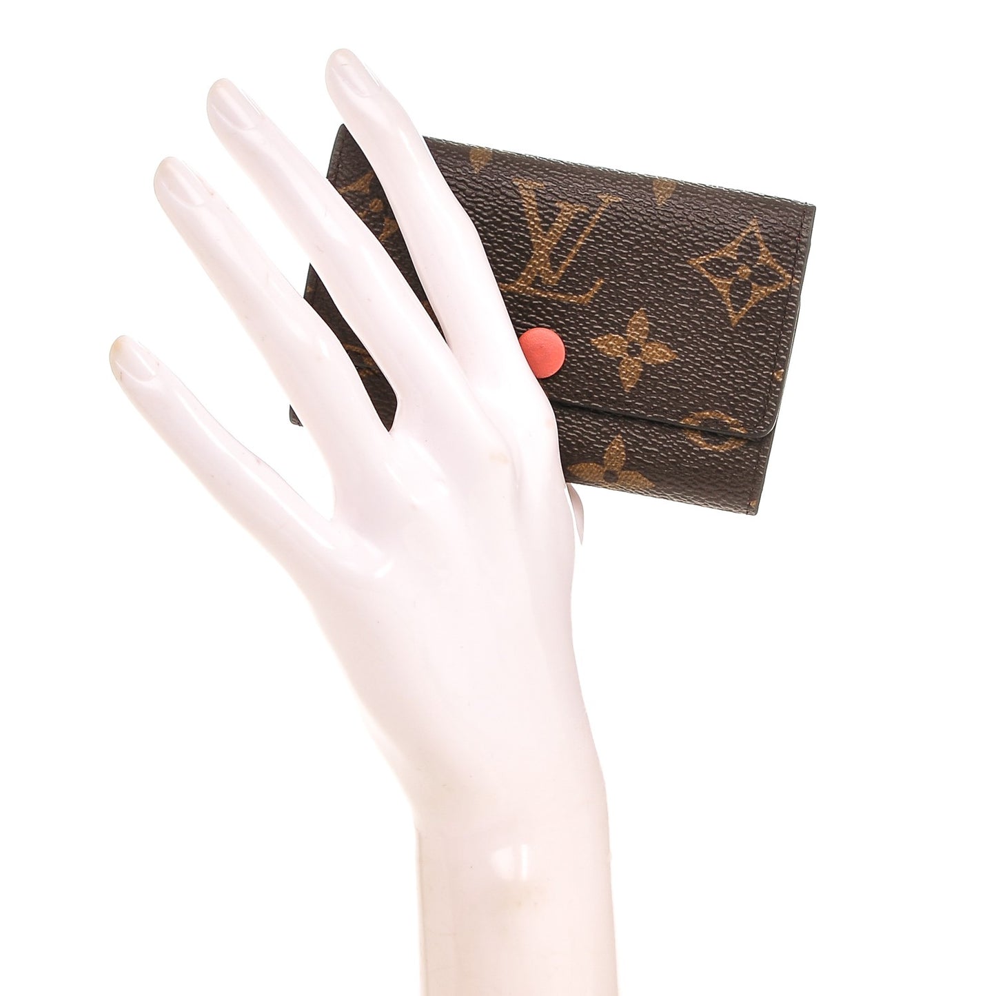 Monogram 6 Key Multicles Holder Poppy