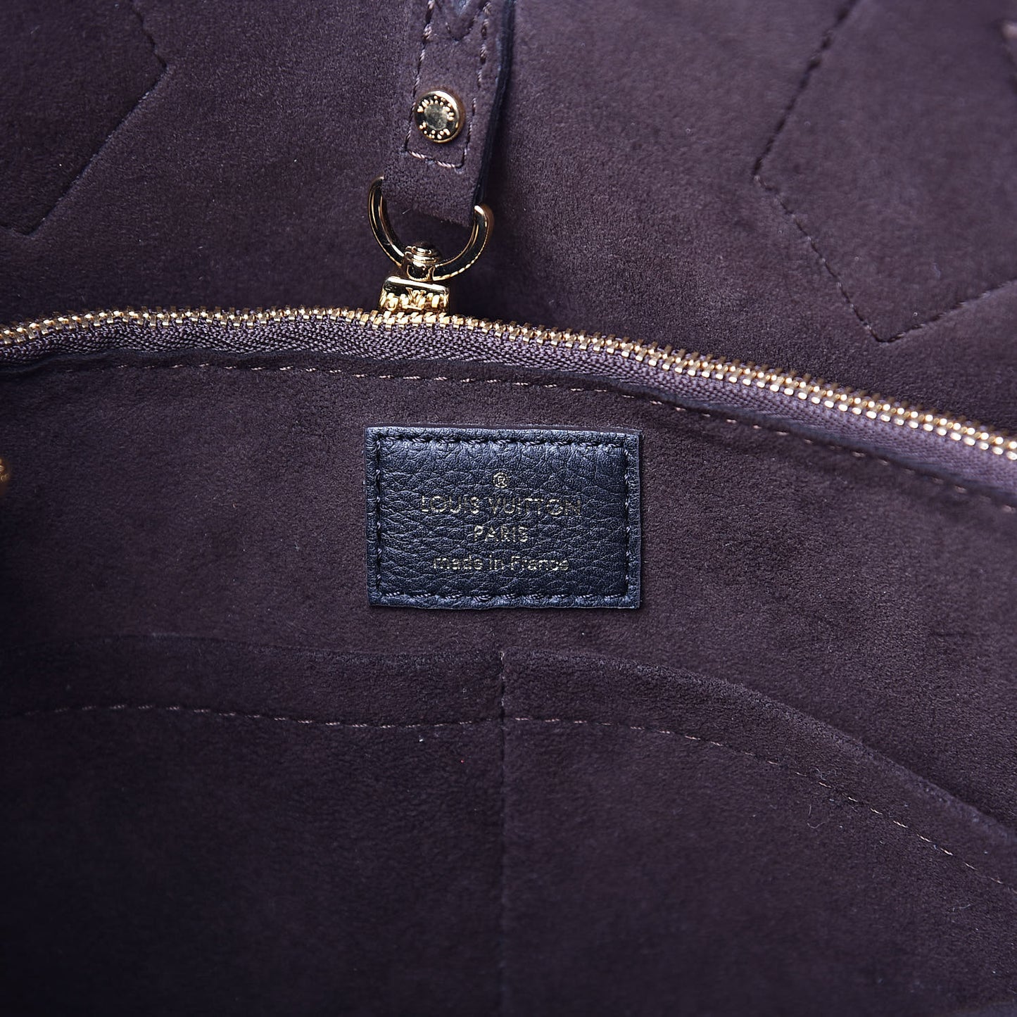 Calfskin Monogram Kimono Tote PM Black