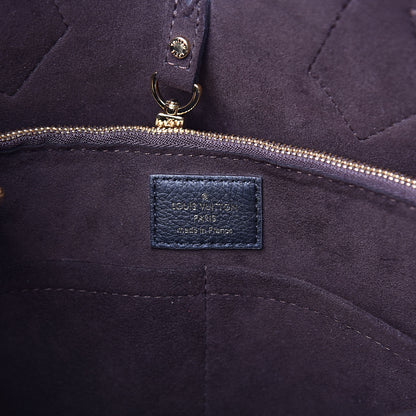Louis Vuitton Calfskin Monogram Kimono Tote PM Black 6 of 9