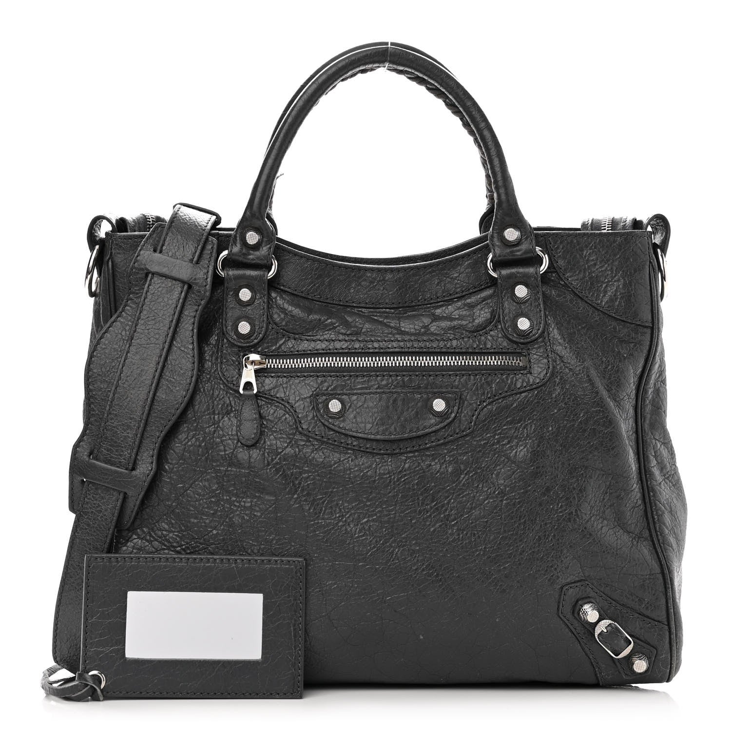 Balenciaga Agneau Giant 12 Silver Hardware Velo Gris Fossile Anthracite 1 of 15